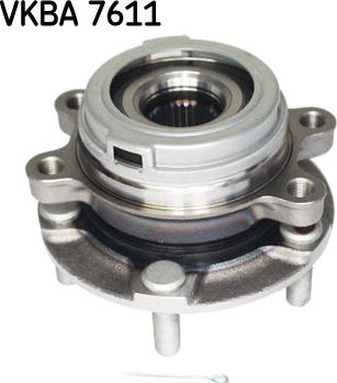 SKF VKBA 7611 - Wheel hub, bearing Kit www.parts5.com