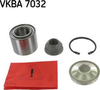 SKF VKBA 7032 - Комплект подшипника ступицы колеса www.parts5.com