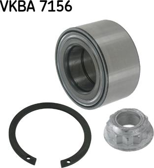 SKF VKBA 7156 - Комплект подшипника ступицы колеса www.parts5.com