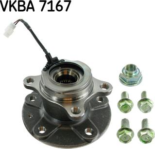 SKF VKBA 7167 - Wheel hub, bearing Kit www.parts5.com