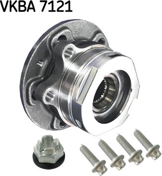 SKF VKBA 7121 - Juego de cojinete de rueda www.parts5.com