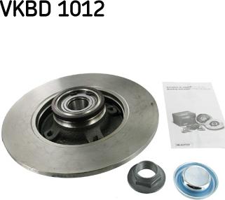 SKF VKBD 1012 - Zavorni kolut www.parts5.com