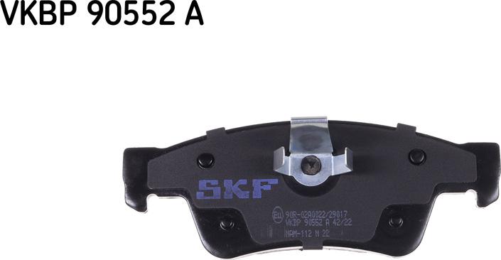 SKF VKBP 90552 A - Brake Pad Set, disc brake parts5.com