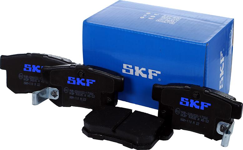 SKF VKBP 90505 A - Тормозные колодки, дисковые, комплект www.parts5.com