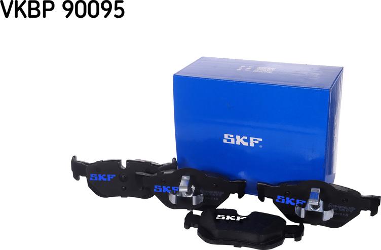 SKF VKBP 90095 - Тормозные колодки, дисковые, комплект www.parts5.com