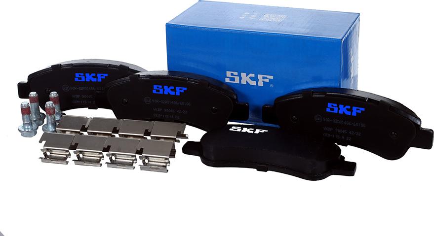 SKF VKBP 90045 - Piduriklotsi komplekt,ketaspidur www.parts5.com