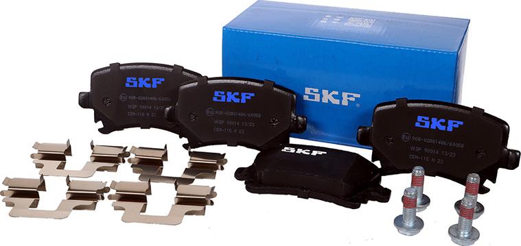 SKF VKBP 90014 - Fren balata seti, diskli fren www.parts5.com