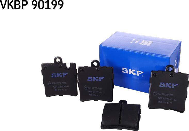 SKF VKBP 90199 - Σετ τακάκια, δισκόφρενα www.parts5.com