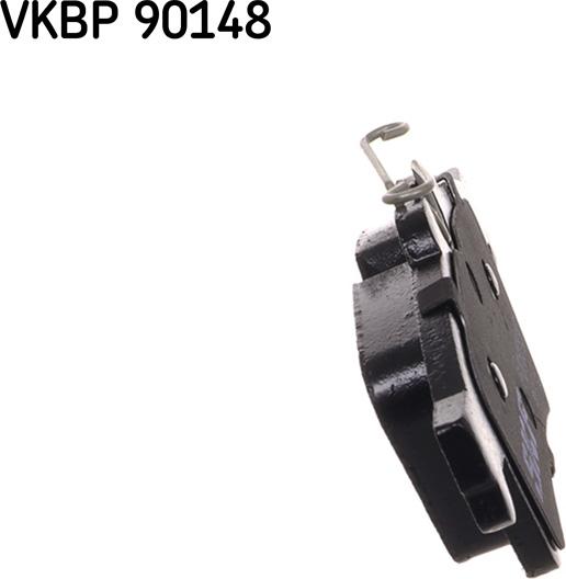 SKF VKBP 90148 - Fékbetétkészlet, tárcsafék www.parts5.com