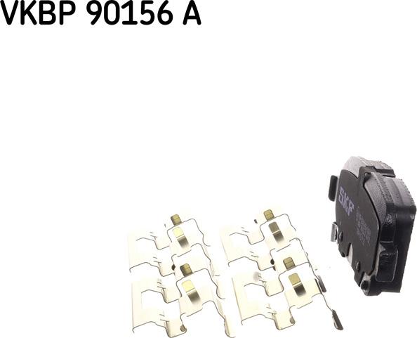 SKF VKBP 90156 A - Brake Pad Set, disc brake www.parts5.com