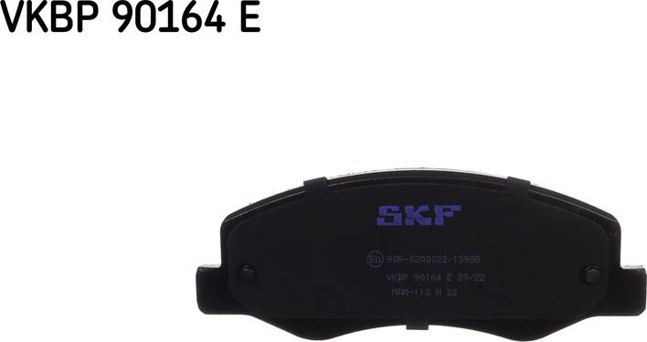 SKF VKBP 90164 E - Brake Pad Set, disc brake parts5.com