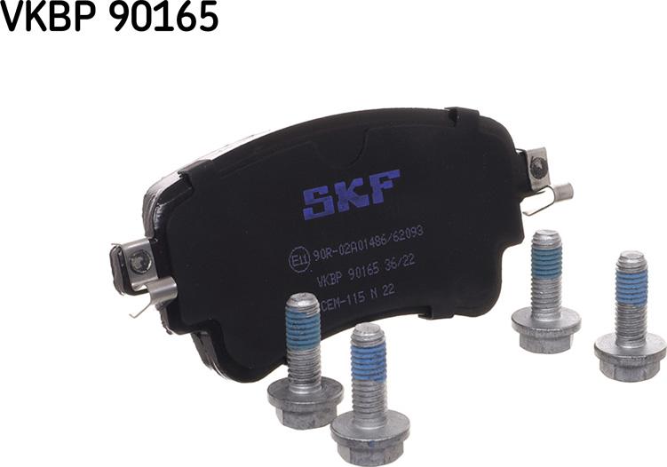 SKF VKBP 90165 - Juego de pastillas de freno www.parts5.com