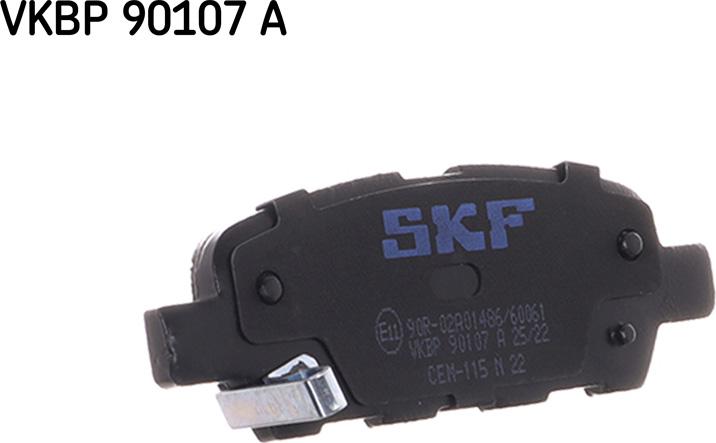 SKF VKBP 90107 A - Juego de pastillas de freno www.parts5.com