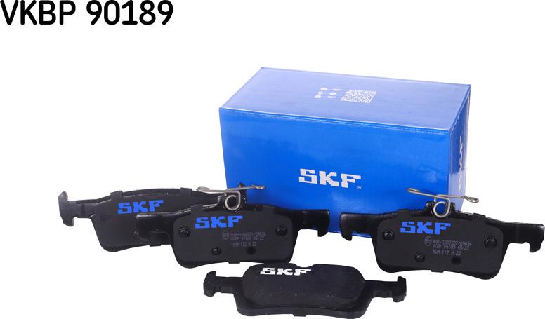 SKF VKBP 90189 - Brake Pad Set, disc brake www.parts5.com