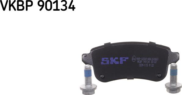 SKF VKBP 90134 - Komplet pločica, disk-kočnica www.parts5.com