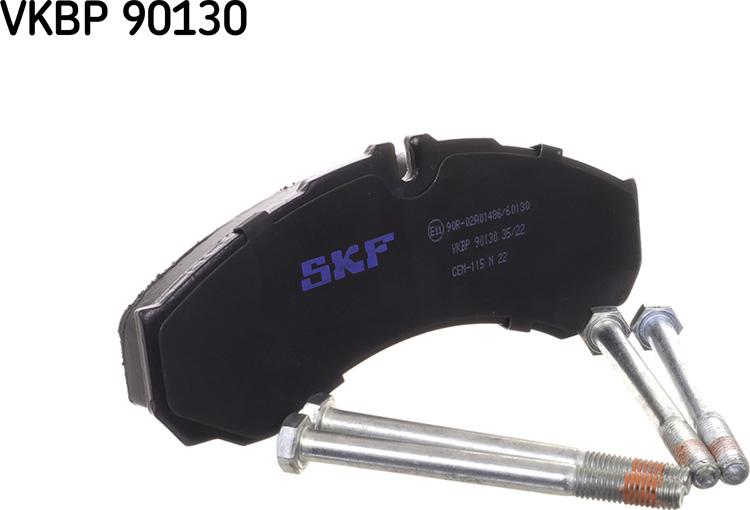 SKF VKBP 90130 - Brake Pad Set, disc brake www.parts5.com