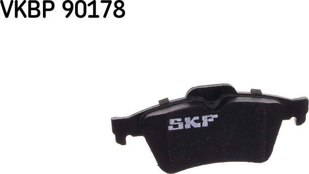 SKF VKBP 90178 - Sada brzdových destiček, kotoučová brzda www.parts5.com