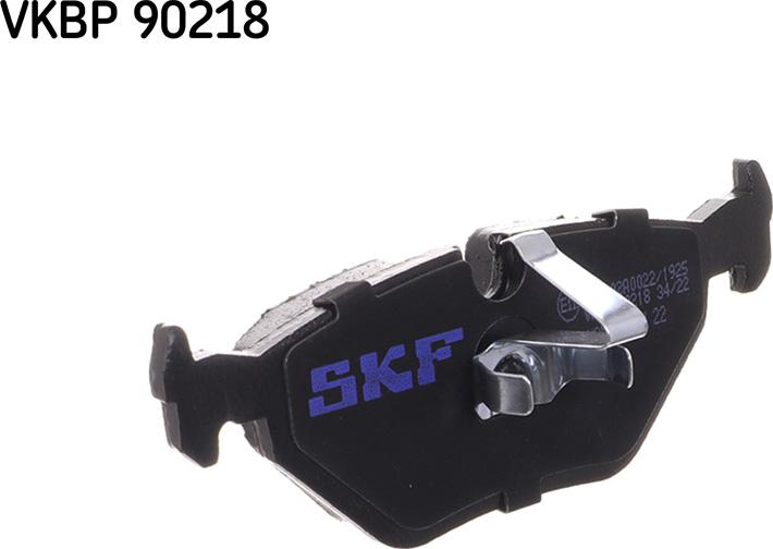 SKF VKBP 90218 - Тормозные колодки, дисковые, комплект www.parts5.com