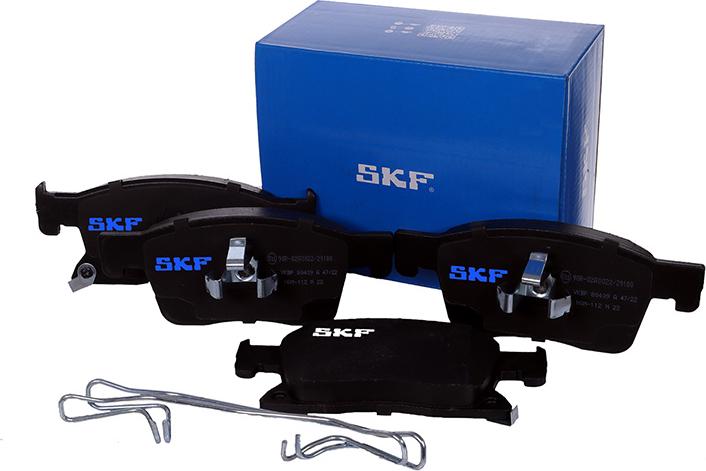 SKF VKBP 80409 A - Brake Pad Set, disc brake www.parts5.com