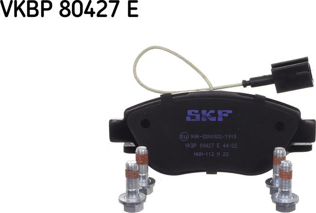 SKF VKBP 80427 E - Juego de pastillas de freno www.parts5.com