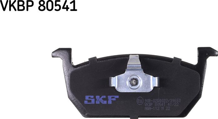 SKF VKBP 80541 - Sada brzdových destiček, kotoučová brzda www.parts5.com