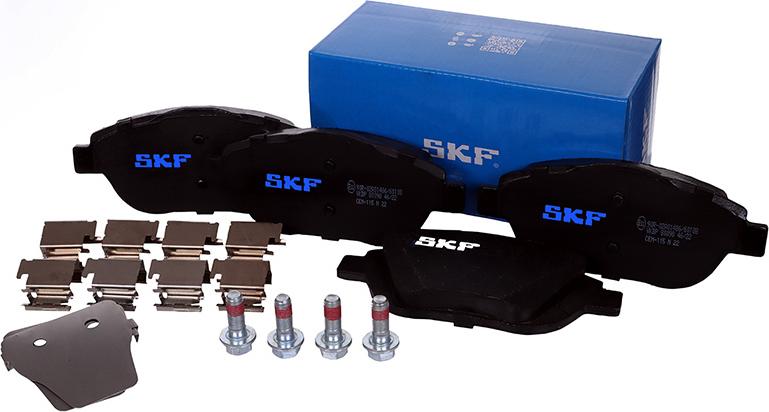 SKF VKBP 80098 - Komplet pločica, disk-kočnica www.parts5.com