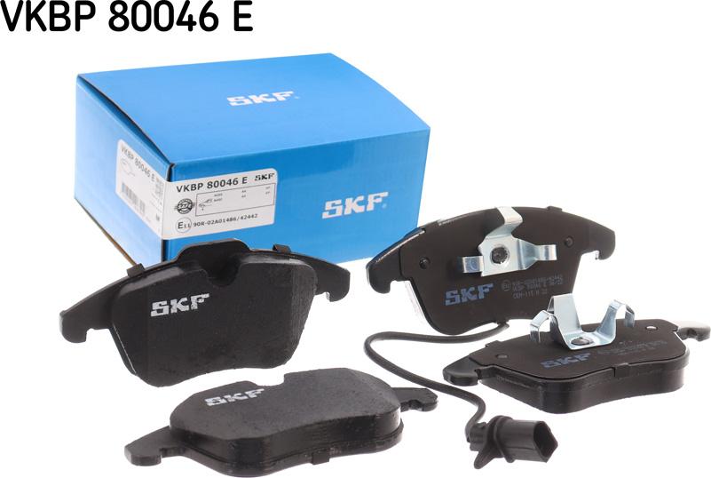 SKF VKBP 80046 E - Brake Pad Set, disc brake www.parts5.com