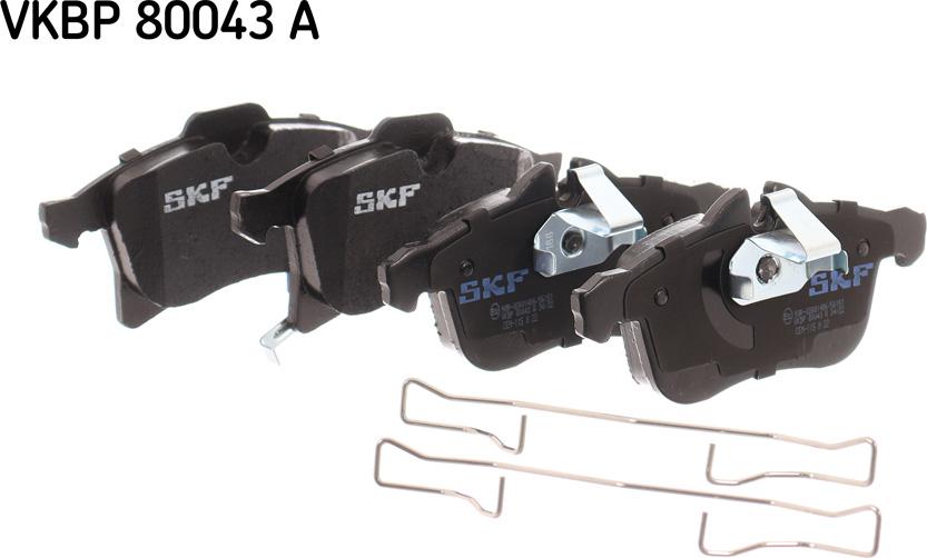 SKF VKBP 80043 A - Juego de pastillas de freno www.parts5.com