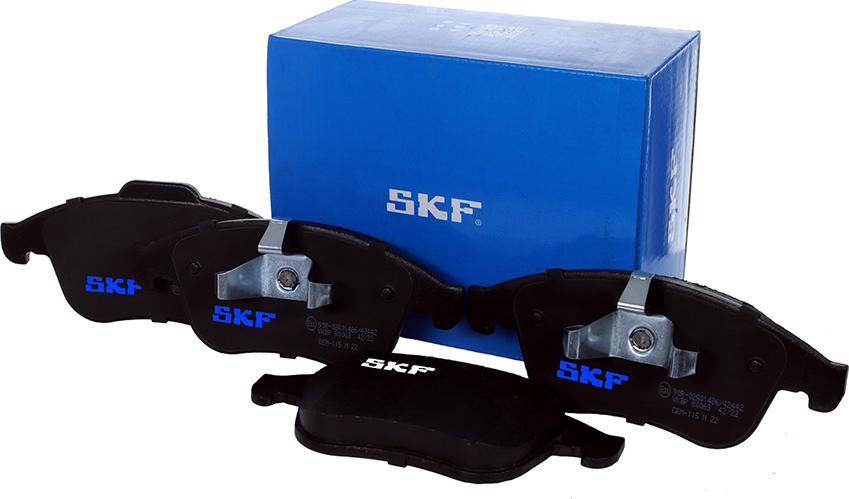 SKF VKBP 80063 - Sada brzdových platničiek kotúčovej brzdy www.parts5.com