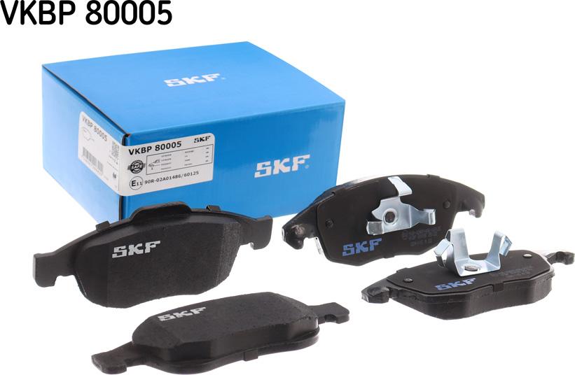 SKF VKBP 80005 - Brake Pad Set, disc brake www.parts5.com