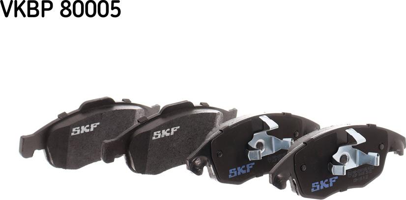 SKF VKBP 80005 - Brake Pad Set, disc brake www.parts5.com