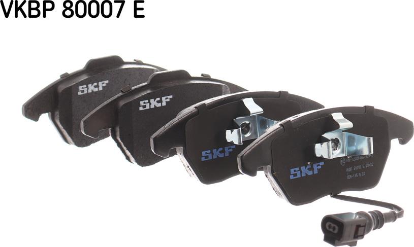 SKF VKBP 80007 E - Brake Pad Set, disc brake parts5.com