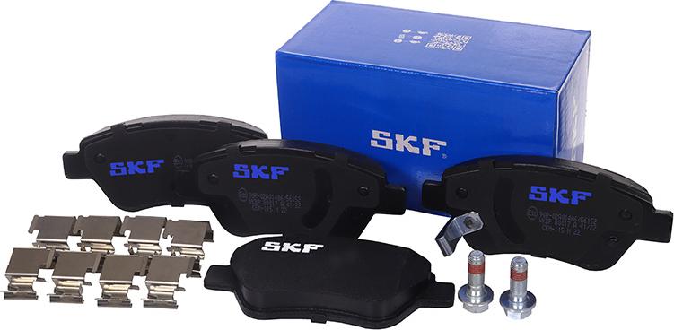 SKF VKBP 80017 A - Σετ τακάκια, δισκόφρενα www.parts5.com