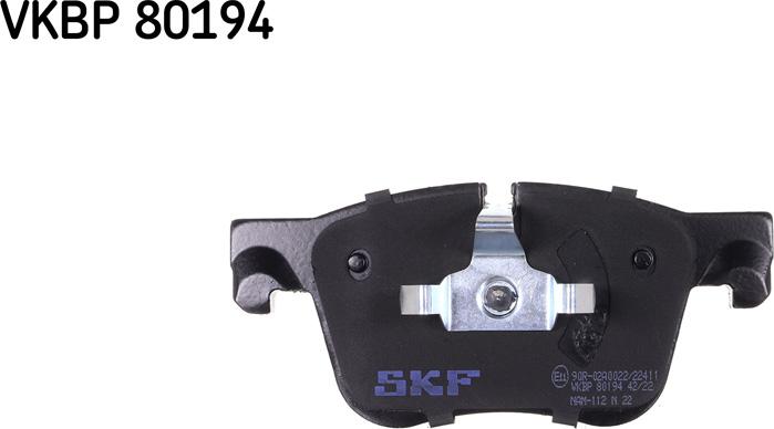 SKF VKBP 80194 - Brake Pad Set, disc brake www.parts5.com