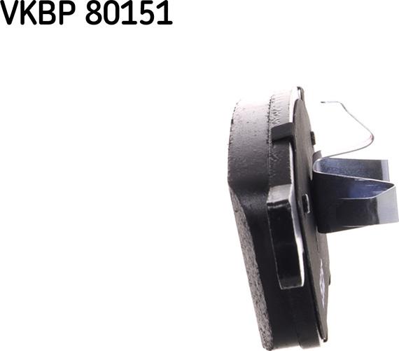 SKF VKBP 80151 - Brake Pad Set, disc brake www.parts5.com