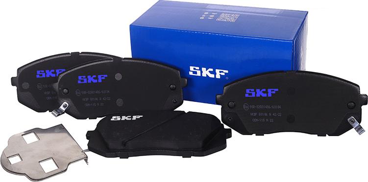 SKF VKBP 80106 A - Brake Pad Set, disc brake www.parts5.com