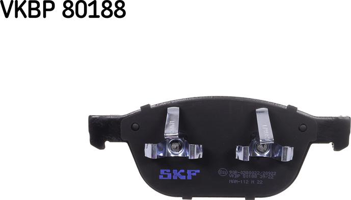 SKF VKBP 80188 - Brake Pad Set, disc brake www.parts5.com