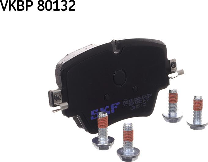 SKF VKBP 80132 - Brake Pad Set, disc brake www.parts5.com