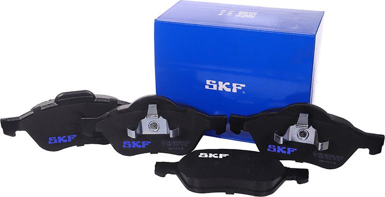 SKF VKBP 80127 - Тормозные колодки, дисковые, комплект www.parts5.com