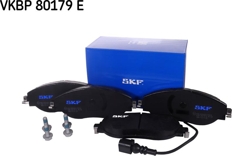 SKF VKBP 80179 E - Kit de plaquettes de frein, frein à disque www.parts5.com