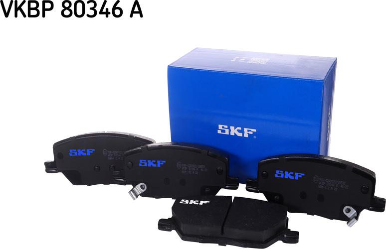 SKF VKBP 80346 A - Brake Pad Set, disc brake www.parts5.com