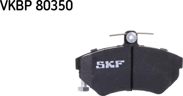 SKF VKBP 80350 - Brake Pad Set, disc brake www.parts5.com