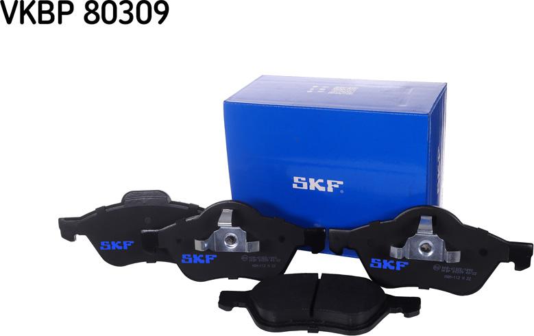 SKF VKBP 80309 - Komplet kočnih obloga, disk kočnica www.parts5.com