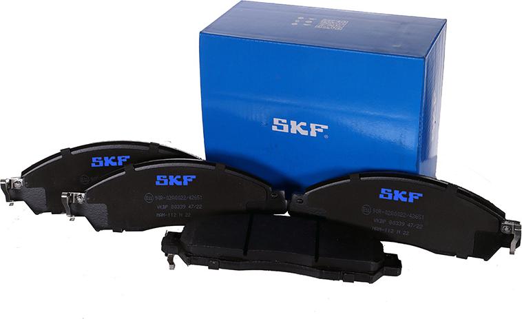 SKF VKBP 80339 - Sada brzdových destiček, kotoučová brzda www.parts5.com