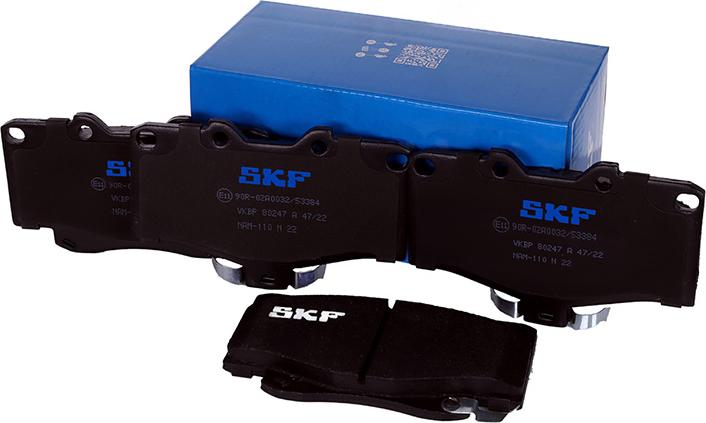 SKF VKBP 80247 A - Σετ τακάκια, δισκόφρενα www.parts5.com