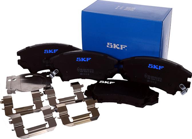 SKF VKBP 80264 A - Brake Pad Set, disc brake www.parts5.com