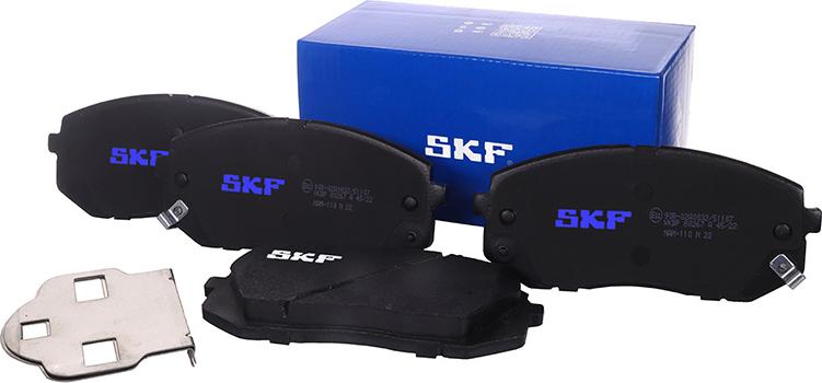 SKF VKBP 80267 A - Sada brzdových platničiek kotúčovej brzdy www.parts5.com