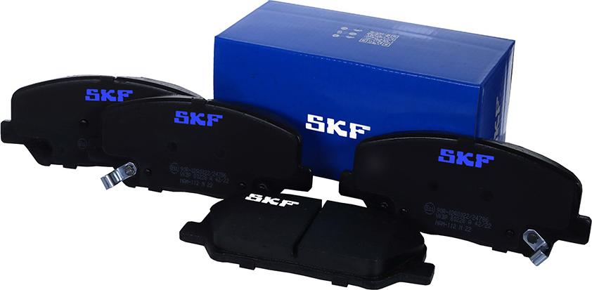 SKF VKBP 80228 A - Sada brzdových platničiek kotúčovej brzdy www.parts5.com