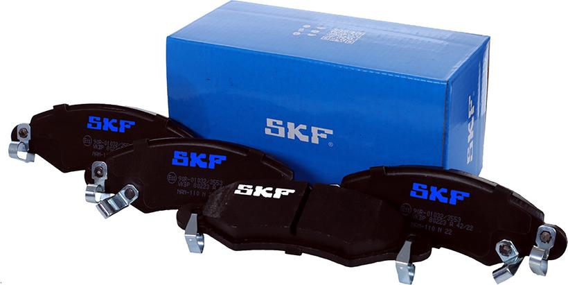 SKF VKBP 80223 A - Тормозные колодки, дисковые, комплект www.parts5.com