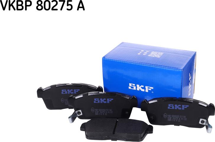 SKF VKBP 80275 A - Set placute frana,frana disc www.parts5.com